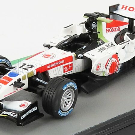 EDICOLA 1/43 BAR | F1  RA106 HONDA N 12 SEASON 2006 JENSON BUTTON | WHITE RED