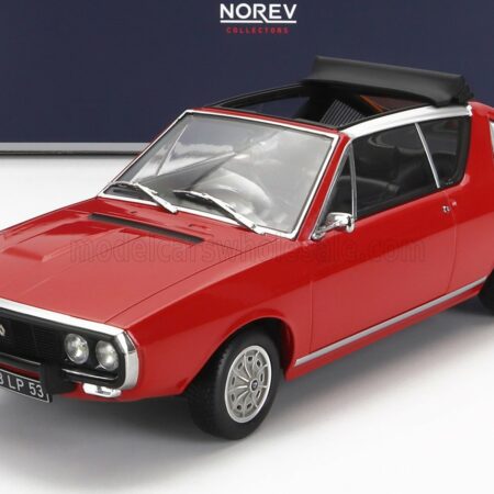 NOREV 1/18 RENAULT | 17 GORDINI CABRIOLET 1975 | RED