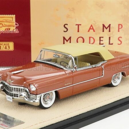 STAMP-MODELS 1/43 CADILLAC | ELDORADO BIARRITZ 1955 CLOSED TOP | COPPER MET