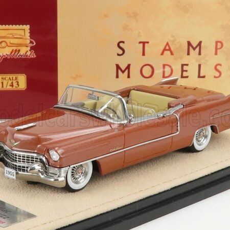 STAMP-MODELS 1/43 CADILLAC | ELDORADO BIARRITZ 1955 OPEN TOP | COPPER MET