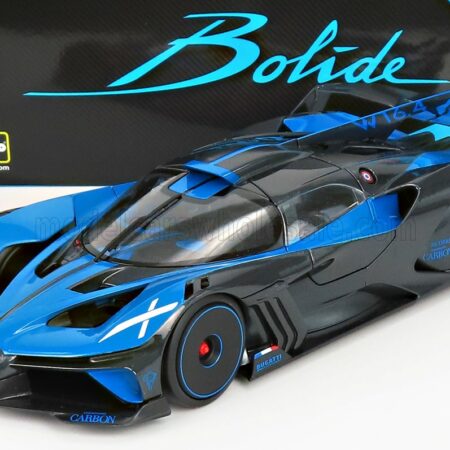 BURAGO 1/18 BUGATTI | BOLIDE W16 8.0 FOUR-TURBO 1850hp 500km/h 2020 | BLUE BLACK