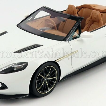 TRUESCALE 1/18 ASTON MARTIN | VANQUISH ZAGATO VOLANTE 2017 | WHITE