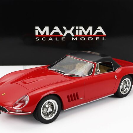 MAXIMA 1/18 FERRARI | 250 GT NEMBO SPIDER SOFT-TOP CLOSED #1777GT 1965 | RED BEIGE