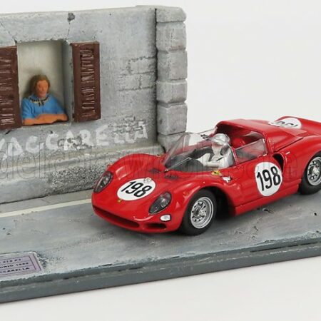 BEST-MODEL 1/43 FERRARI | 275P N 198 WINNER TARGA FLORIO 1965 NINO VACCARELLA | RED