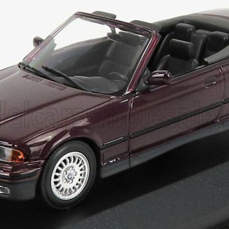 MINICHAMPS 1/43 BMW | 3-SERIES (E36) CABRIOLET 1993 | PURPLE MET