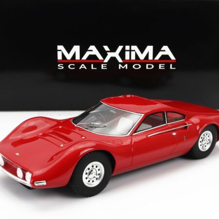 MAXIMA 1/18 FERRARI | DINO 206 BERLINETTA SPECIALE PININFARINA 1965 | RED