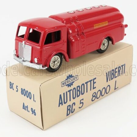 EDICOLA 1/48 VIBERTI | AUTOBOTTE BC5 8000L PETROLCALTEX TANKER TRUCK 1940 | RED