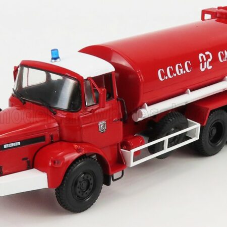 EDICOLA 1/43 RENAULT | VI GBH 280 6X6 TANKER TRUCK FRANCE 1984 | RED