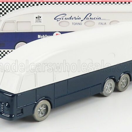 OFFICINA-942 1/76 LANCIA | ESATAU P ASSISTENZA SCUDERIA LANCIA TRUCK CAR TRANSPORTER 1953 | WHITE BLUE