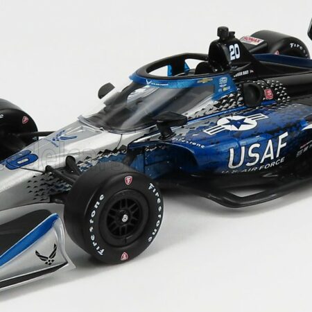 GREENLIGHT 1/18 CHEVROLET | TEAM ED CARPENTER RACING N 20 INDIANAPOLIS INDY 500 INDYCAR SERIES 2021 CONOR DALY | BLUE BLACK SILVER