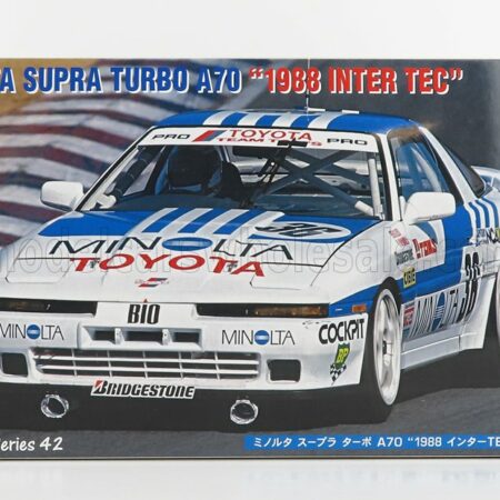 HASEGAWA 1/24 TOYOTA | SUPRA TURBO A70 TEAM MINOLTA N 36 INTER TEC 1988 M.SEKIYA - H.OGAWA | /