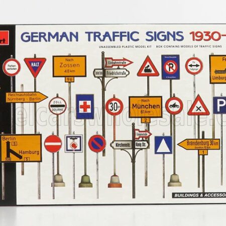 MINIART 1/35 ACCESSORIES | SEGNALI STRADALI - GERMAN TRAFFIC SIGNS 1930-1940 | /