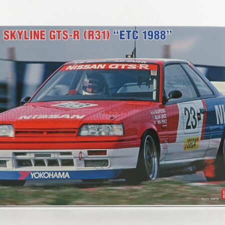 HASEGAWA 1/24 NISSAN | SKYLINE GTS-R (R31) N 23 ETCC 1988 A.OLOFFSON - A.GRICE - W.PERCY | /