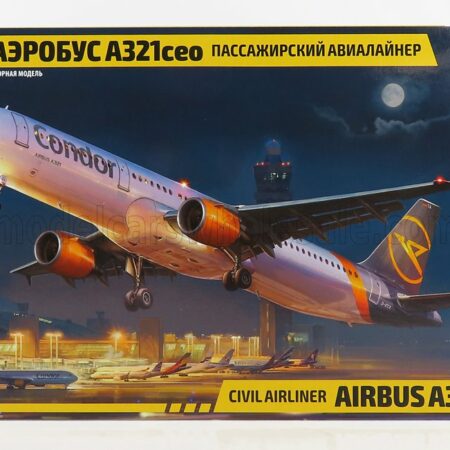 ZVEZDA 1/144 AIRBUS | AIRBUS A321ceo AIRPLANE CIVIL AIRLINER 2002 | /