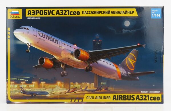 ZVEZDA 1/144 AIRBUS | AIRBUS A321ceo AIRPLANE CIVIL AIRLINER 2002 | /