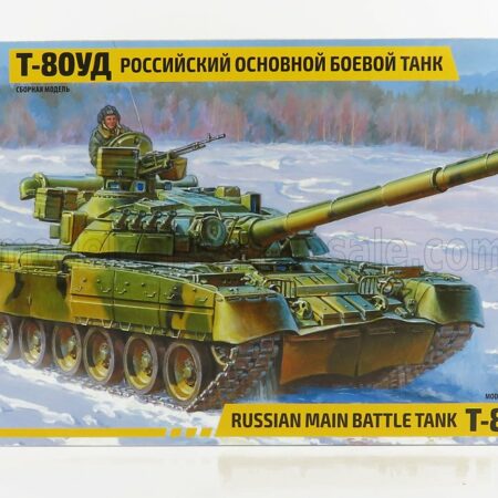 ZVEZDA 1/35 TANK | T-80UD MILITARY RUSSIAN MAIN BATTLA 1945 | /