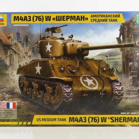 ZVEZDA 1/35 TANK | SHERMAN M4A3 MILITARY 1944 | /