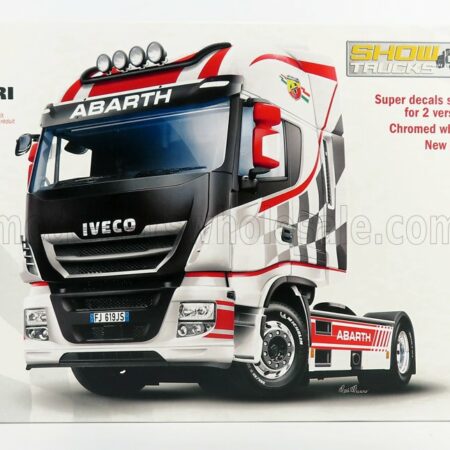 ITALERI 1/24 IVECO FIAT | STRALIS HI-WAY TRACTOR TRUCK ABARTH 2-ASSI 2010 | /