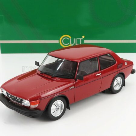 CULT-SCALE MODELS 1/18 SAAB | 99 TURBO 1978 | RED