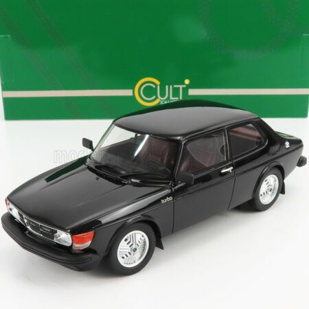 CULT-SCALE MODELS 1/18 SAAB | 99 TURBO 1978 | BLACK