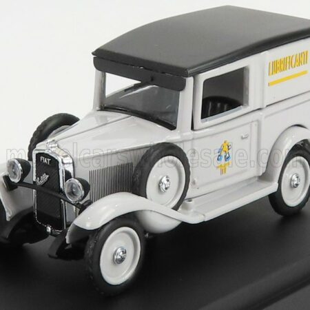 RIO-MODELS 1/43 FIAT | 508 BALILLA VAN FIAT LUBRIFICANTI 1935 | GREY BLACK