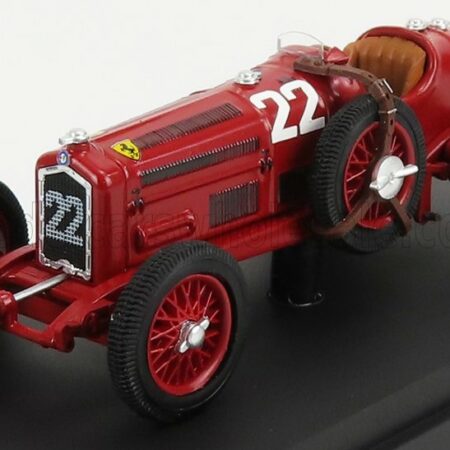 RIO-MODELS 1/43 ALFA ROMEO | P3 TIPO B N 22 TARGA FLORIO 1935 L.CHIRON | RED