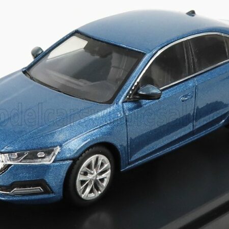 ABREX 1/43 SKODA | OCTAVIA IV BERLINE 2020 | BLUE MODRA TITAN MET