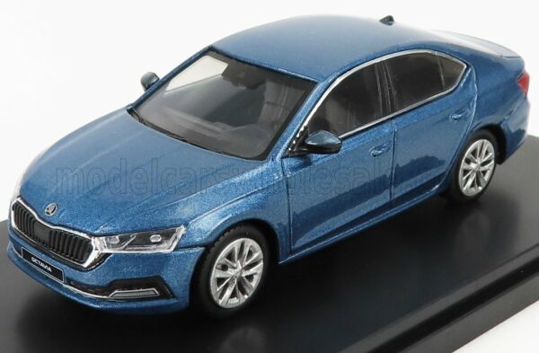 ABREX 1/43 SKODA | OCTAVIA IV BERLINE 2020 | BLUE MODRA TITAN MET