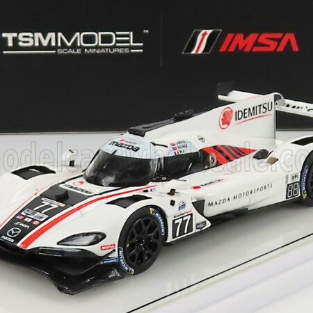 TRUESCALE 1/43 MAZDA | RT-24P 2.0L TURBO DPI TEAM JOEST N 77 2nd 24h DAYTONA 2020 O.JARVIS - T.NUNEZ - O.PLA | WHITE BLACK RED