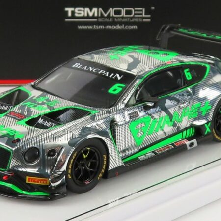 TRUESCALE 1/43 BENTLEY | CONTINENTAL GT3 N 6 BLANCPAIN GT ASIA 2018 J.PEPPER | GREEN SILVER