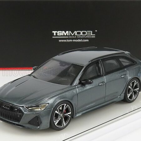 TRUESCALE 1/43 AUDI | A6 RS6 AVANT SW STATION WAGON 2019 | DYTONA GREY MET