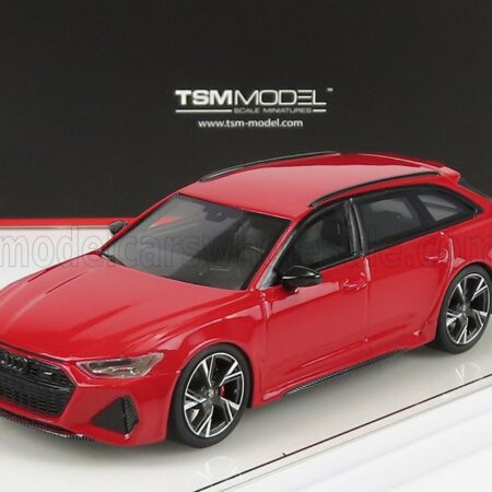 TRUESCALE 1/43 AUDI | A6 RS6 AVANT 2019 | TANGO RED