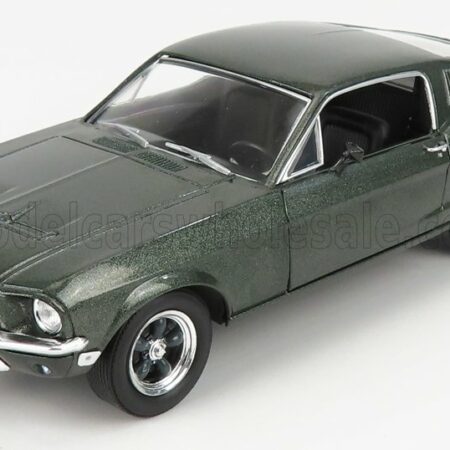 GREENLIGHT 1/24 FORD USA | MUSTANG GT FASTBACK COUPE 1968 | HIGHLAND GREEN