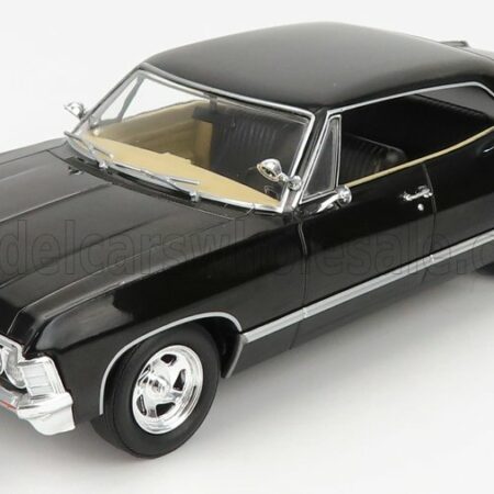 GREENLIGHT 1/24 CHEVROLET | IMPALA SPORT SEDAN 1967 | BLACK