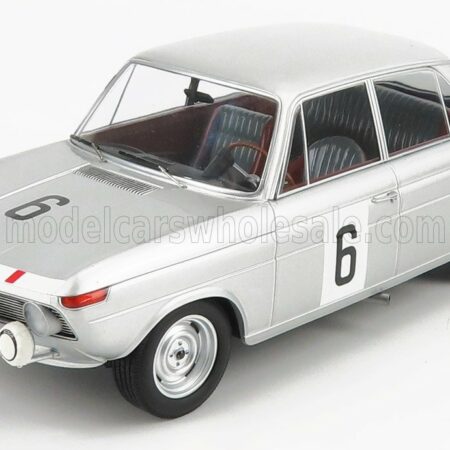 MINICHAMPS 1/18 BMW | 1800 TISA N 6 24h SPA 1965 G.MUNARON - H.EPPELEIN | SILVER