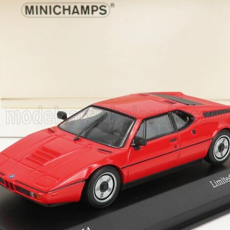 MINICHAMPS 1/43 BMW | M1 (E26) 1980 | RED