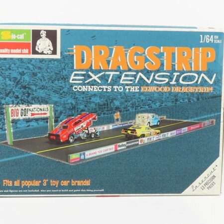 SJO 1/64 ACCESSORIES | DIORAMA DRAGSTRIP KIT EXTENSION - BIG GO NATIONALS | /