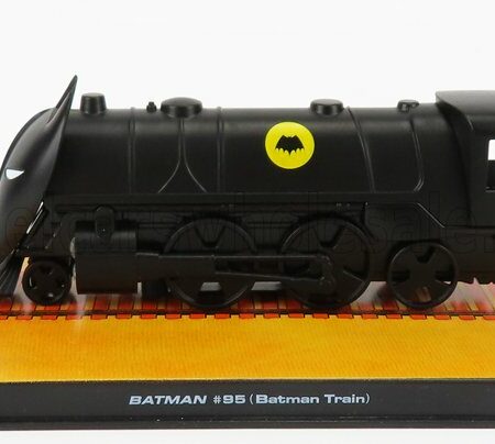 EDICOLA 1/43 BATMAN | BATMOBILE - TRAIN | MATT BLACK