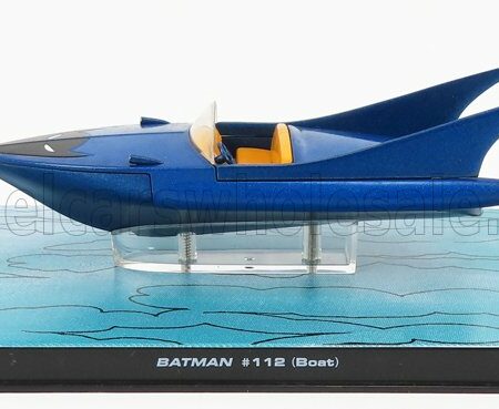 EDICOLA 1/43 BATMAN | BATMOBILE - BOAT | BLUE MET