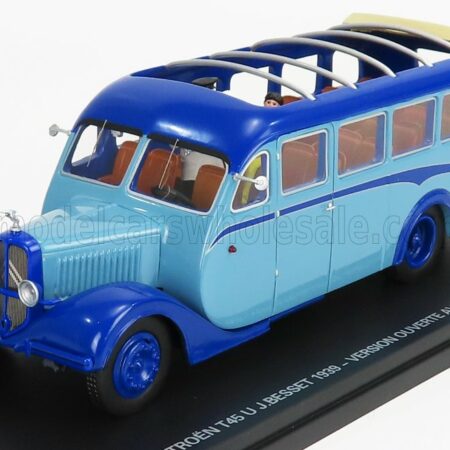 PERFEX 1/43 CITROEN | T45 U AUTOBUS J.BESSET VERSION OUVERTE 1939 | 2 TONE BLUE