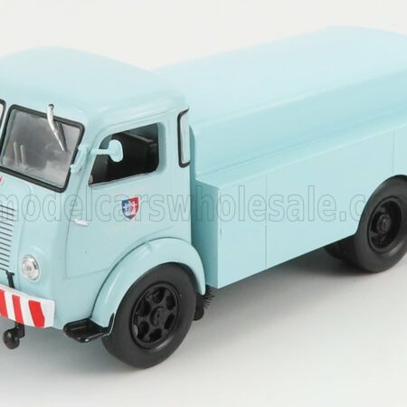 EDICOLA 1/43 BERLIET | GLB TANKER TRUCK VILLE DE DIEPPE 1951 | LIGHT BLUE