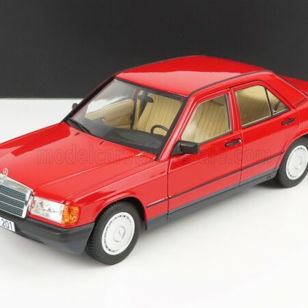 NOREV 1/18 MERCEDES BENZ | 190E (W201) 1982 | SIGNAL RED