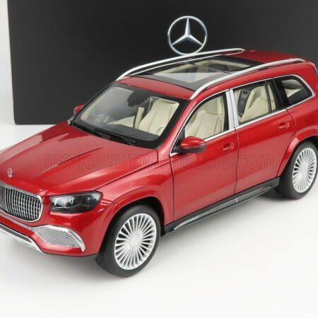 JADI 1/18 MERCEDES BENZ | MAYBACH GLS-CLASS GLS600 4-MATIC (X167) 2019 | HYACYNTH RED