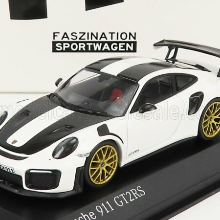 MINICHAMPS 1/43 PORSCHE | 911 991-2 GT2 RS WEISSACH PACKAGE COUPE 2018 | WHITE