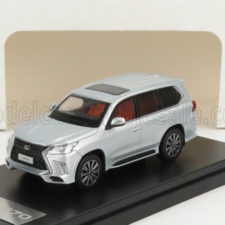 LCD-MODEL 1/64 LEXUS | LX570 2018 | SILVER