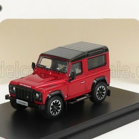 LCD-MODEL 1/64 LAND ROVER | DEFENDER 90 WORKS V8 70th EDITION 2018 | RED