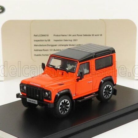 LCD-MODEL 1/64 LAND ROVER | DEFENDER 90 WORKS V8 70th EDITION 2018 | ORANGE