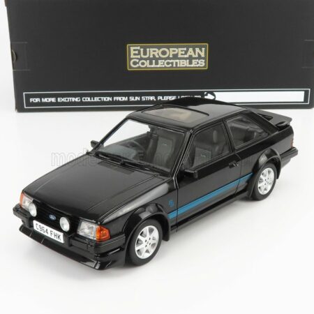 SUN-STAR 1/18 FORD ENGLAND | ESCORT RS TURBO 1984 | BLACK