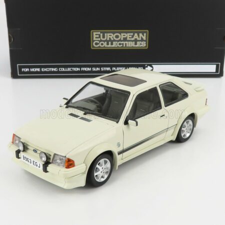 SUN-STAR 1/18 FORD ENGLAND | ESCORT RS TURBO 1984 | WHITE