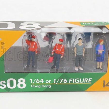 TINY TOYS 1/64 FIGURES | SET 4X FIGURES | VARIOUS